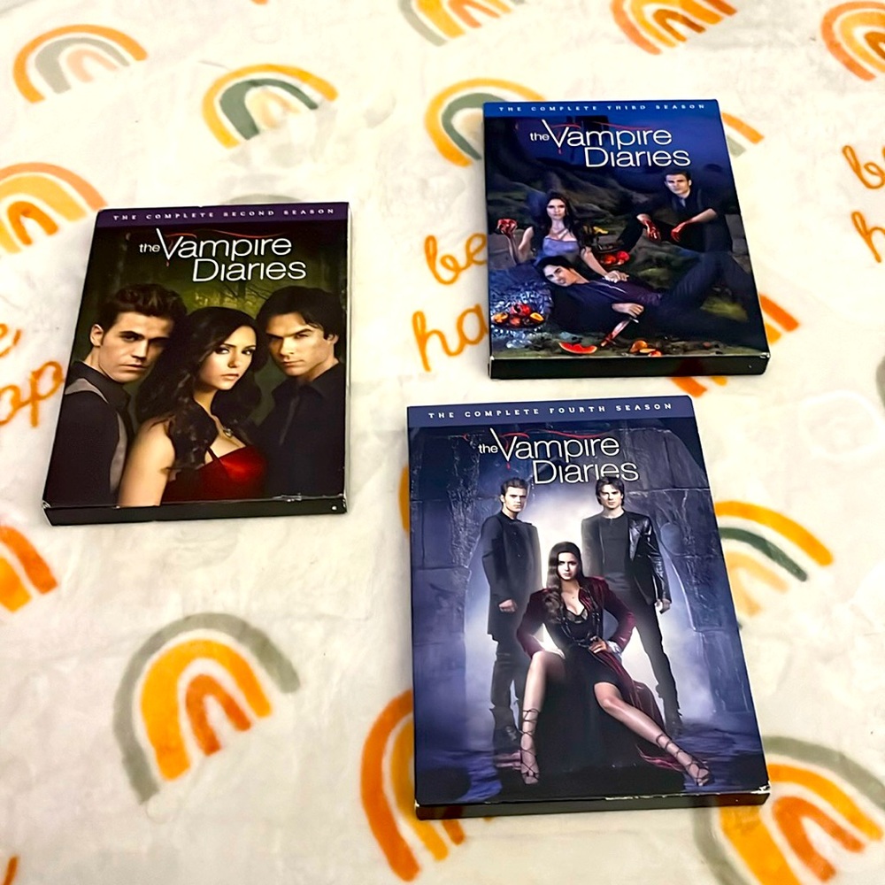 The Vampire Diaries seasons 2,3, and 4!
